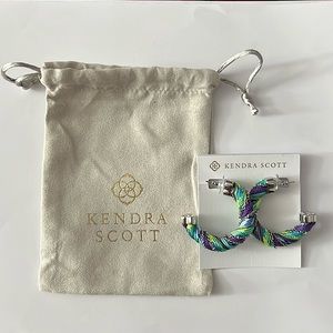 Kendra Scott NWT Masie Corded Hoop Earrings